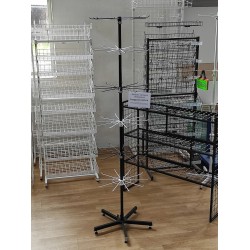 Стойка-вертушка с набором навесок на 10 сторон